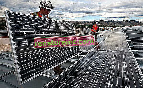 Installation de panneaux solaires dans les bâtiments