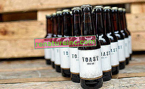 Prisvindende Toast Pale Ale-øl er lavet med rester af brød