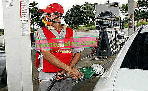 Benzin kan forårsage visuelle problemer for tankstationens ledsagere, siger undersøgelsen