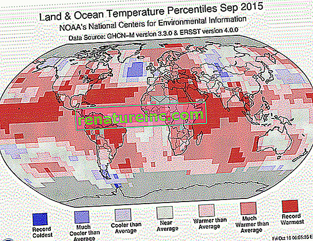 Rok 2015 mal najteplejší september v histórii